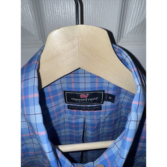 Vineyard Vines Men’s Performance Classic Fit Murray Shirt Size M Plaid - Picture 3 of 6